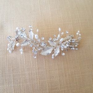 Brushed Gold Bridal Hair Piece
